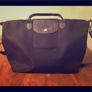 Longchamp Le Pliage Neo Medium Black